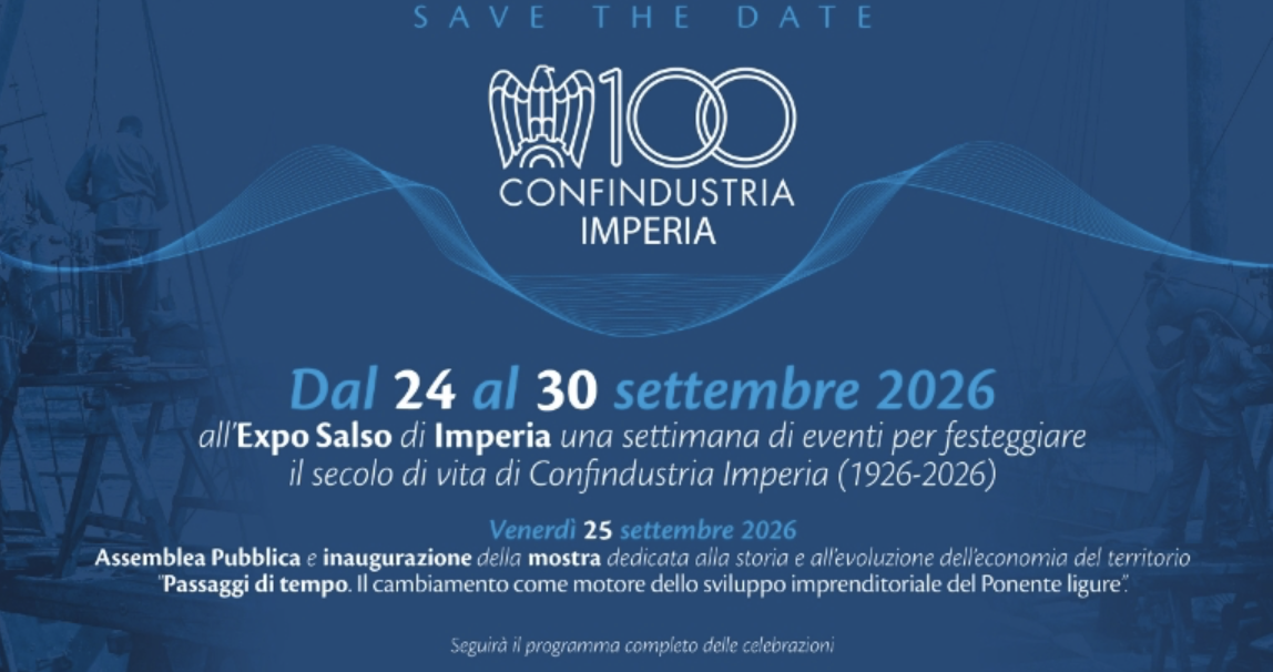 1926-2026: 100 anni di Confindustria Imperia